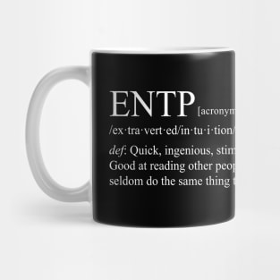 ENTP Personality (Dictionary Style) Dark Mug